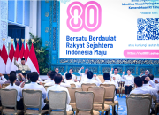 Logo HUT ke-80 RI 2025 Usung Simbol Infinity, Menuju Indonesia Maju