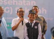 Tinjau CKG, Menko PMK: Jaga Pola Makan dan Rajin Olahraga