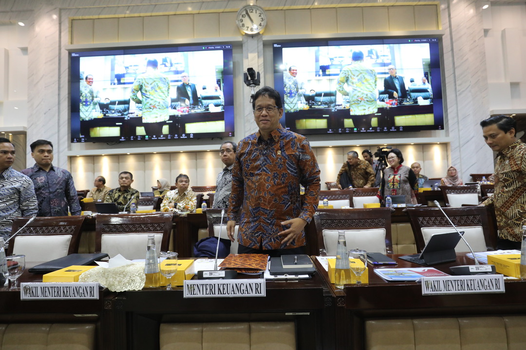 Menkeu Purbaya Yudhi Sadewa saat rapat kerja dengan Komisi XI DPR di Jakarta. (Foto: Ismadi Amrin/InfoPublik)