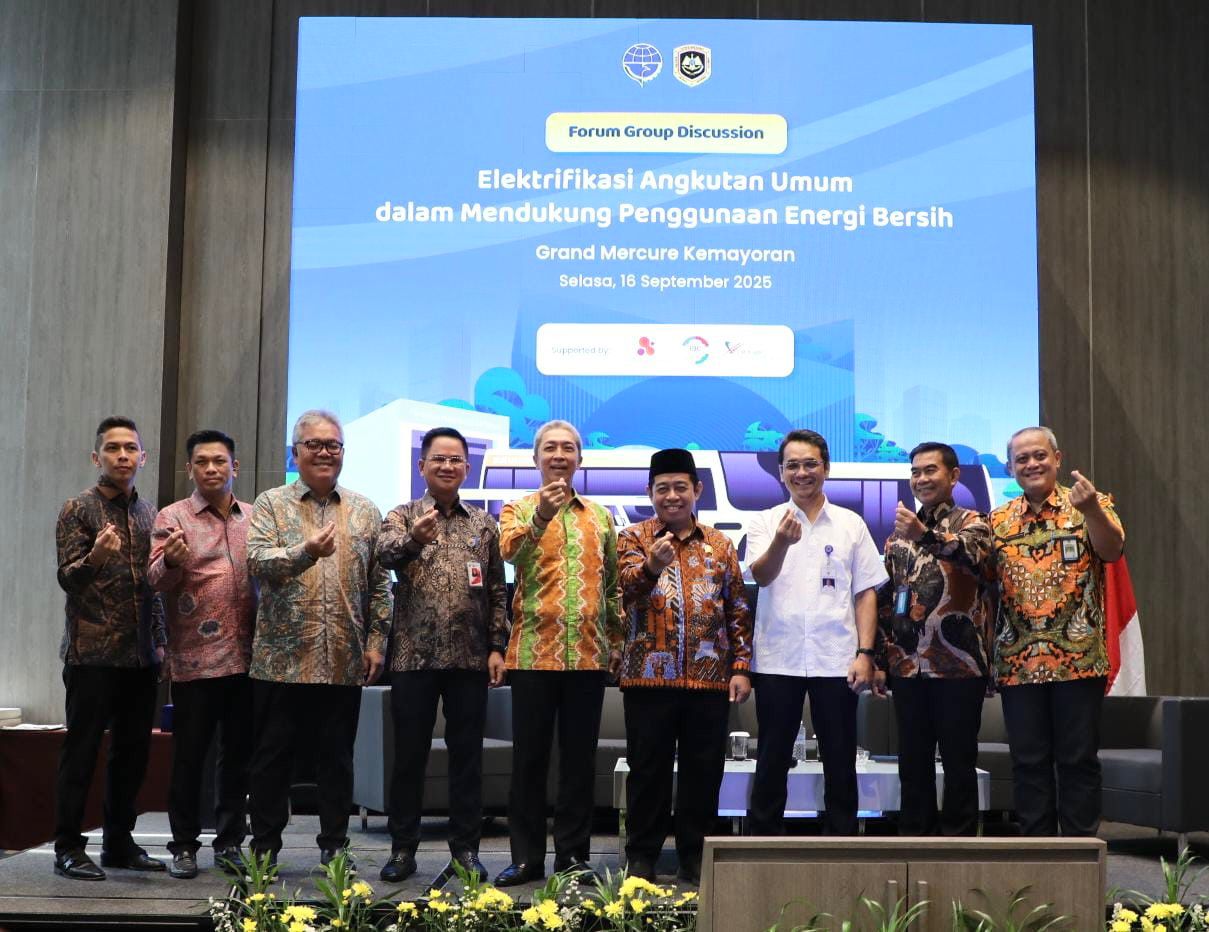 Direktorat Jenderal Perhubungan Darat (Ditjen Hubdat) Kementerian Perhubungan menggelar Focus Group Discussion (FGD) bertema Elektrifikasi Angkutan Umum dalam Mendukung Penggunaan Energi Bersih, Selasa (16/9/2025) di Jakarta. /Foto Humas Kemenhub