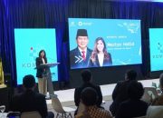 Menkomdigi Meutya Hafid memberikan sambutan dalam peluncuran Garuda Spark Innovation Hub di BLOCK71, Bandung, Sabtu (27/09/2025). (Foto: Ardi Widiyansah/Komdigi)