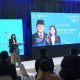 Menkomdigi Meutya Hafid memberikan sambutan dalam peluncuran Garuda Spark Innovation Hub di BLOCK71, Bandung, Sabtu (27/09/2025). (Foto: Ardi Widiyansah/Komdigi)