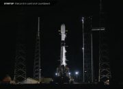 Peluncuran Satelit Nusantara Lima oleh Roket Falcon 9 SpaceX di Cape Canaveral, Florida, Amerika Serikat. (Streaming Website SpaceX)