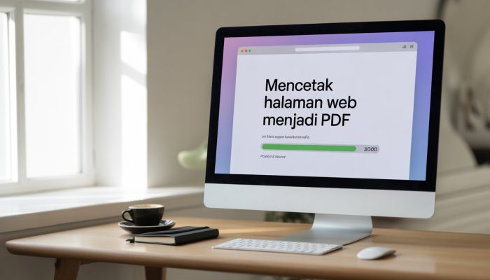 Cara Mudah Mencetak Halaman Web Menjadi PDF Tanpa Ribet
