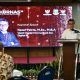Wamenkomdigi Nezar Patria menyampaikan sambutan dalam acara Rapat Koordinasi Nasional (Rakornas) ke-16 dan Rapat Kerja Teknis (Rakernis) ke-15 Komisi Informasi se-Indonesia Tahun 2025 di Hotel Mercure, Tangerang, Banten, Senin (29/09/2025). (Foto: Indra/Komdigi)