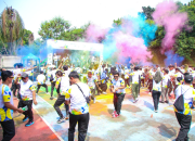 Colour Splash Run: Berlari Ceria Menyemai Semangat Energi Bersih di Museum Listrik dan Energi Baru