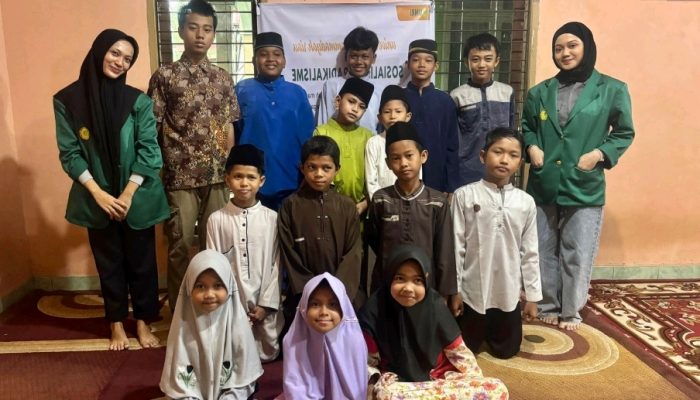Sosialisai Pencegahan Radikalisme Oleh Mahasiswa FEB UMRI di Panti Asuhan As-Salaam Nur Hidayah, Pekanbaru.