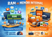 Bedanya RAM dan Memori Internal yang Sering Bikin Bingung