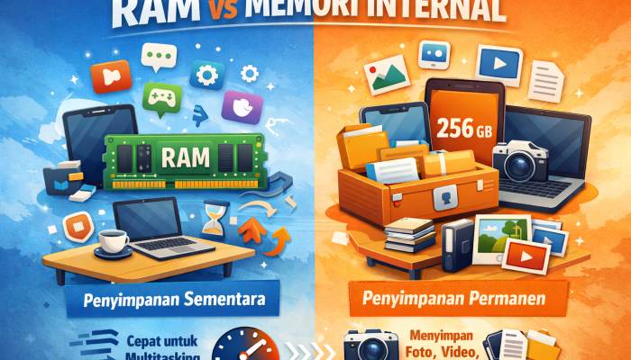 Bedanya RAM dan Memori Internal yang Sering Bikin Bingung