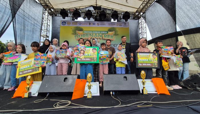 Lomba Mewarnai dan Menggambar Meriahkan Festival Durenan Rek Unesa 2026, Ini Daftar Pemenangnya