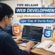 Tips Belajar Web Development bagi Mahasiswa Informatika agar Siap di Dunia Kerja