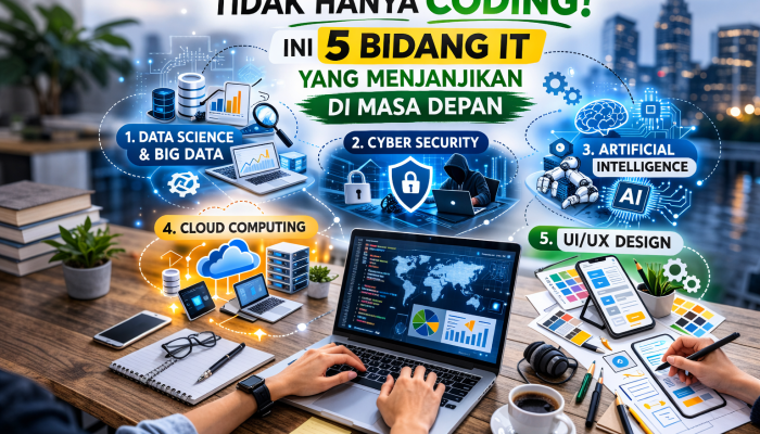 Tidak Hanya Coding! Ini 5 Bidang IT yang Menjanjikan di Masa Depan