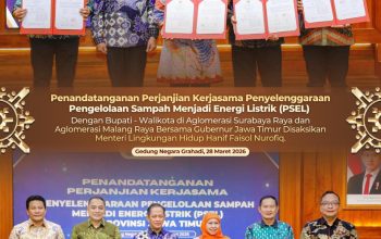 Pengolahan Sampah Jadi Energi Listrik Disepakati, Gubernur Khofifah Teken Kerja Sama dengan Tujuh Kepala Daerah