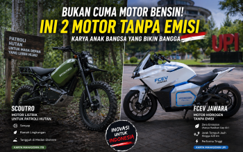 Bukan Cuma Motor Bensin! Ini 2 Motor Tanpa Emisi Karya Anak Bangsa yang Bikin Bangga