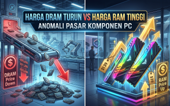 Harga DRAM Turun Drastis, Kenapa RAM PC Tetap Mahal?
