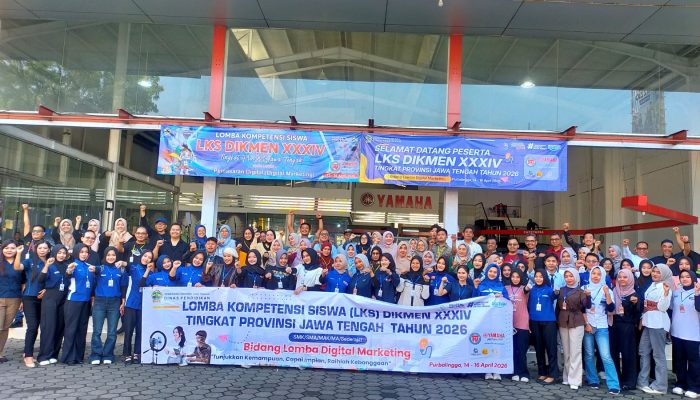 LKS Digital Marketing Jateng 2026: Strategi “Live Stream” Serentak 32 Kabupaten Guncang Sentra Yamaha Purwokerto