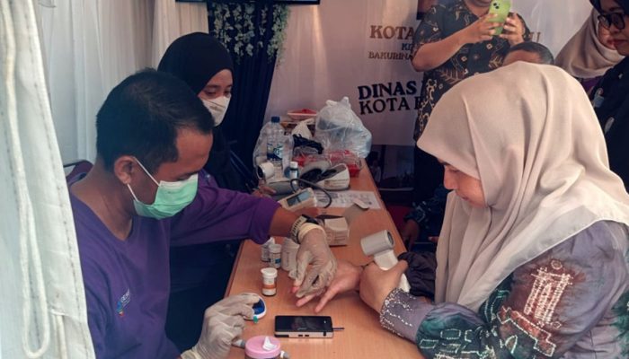 Meriahkan Hari Jadi Kota, Dinkes Banjarbaru Hadirkan Cek Kesehatan Gratis di Area Ekspo