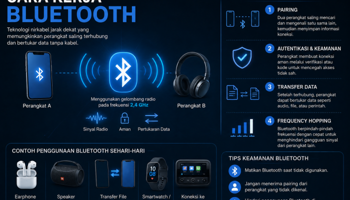 Cara Kerja Bluetooth yang Sering Digunakan dalam Aktivitas Sehari-hari