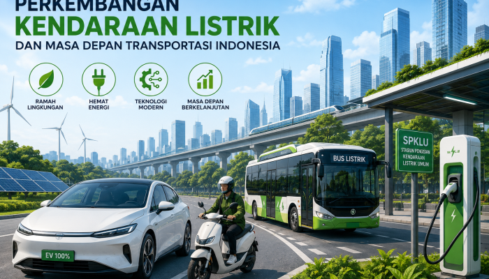 Perkembangan Kendaraan Listrik di Indonesia dan Masa Depan Transportasi Ramah Lingkungan