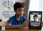 Keamanan Digital Anak: Indonesia Desak Transparansi Media Sosial, Roblox Berlakukan Pemindaian Wajah Wajib