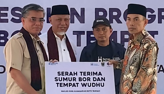 Sumur Bor Pascabanjir Jadi Solusi Air Bersih bagi Warga Balai Gadang