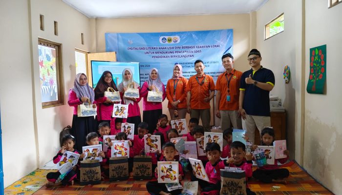 Dosen dan Mahasiswa UNJ Laksanakan P2M di Cisaat melalui Pelatihan Guru dan Pembelajaran Digital Berbasis Kearifan Lokal