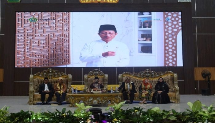 Isi Sambutan Menteri Agama Republik Indonesia Pada Tasyakuran UIN Jurai Siwo Lampung & Penguatan Direktorat Jenderal Pesantren melalui Bedah Buku KH. Abdul Wahab Hasbullah