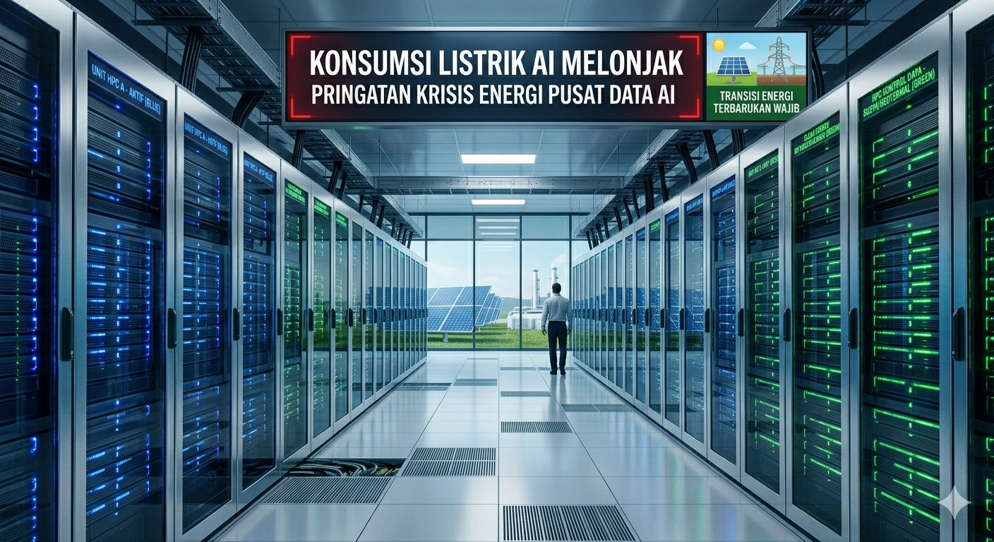Krisis Energi Pusat Data AI
