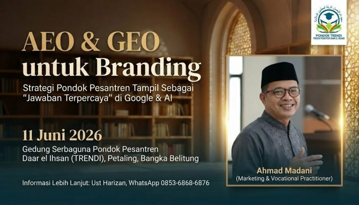Pondok Trendi Gelar Pelatihan AEO & GEO Guna Perkuat Otoritas Branding di Era AI