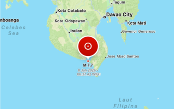 Gempa M7,7 Filipina Picu Status Siaga dan Waspada Tsunami di Sejumlah Wilayah Indonesia