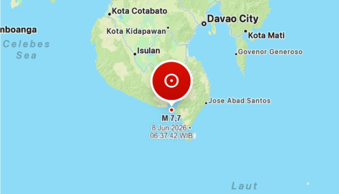 Gempa M7,7 Filipina Picu Status Siaga dan Waspada Tsunami di Sejumlah Wilayah Indonesia