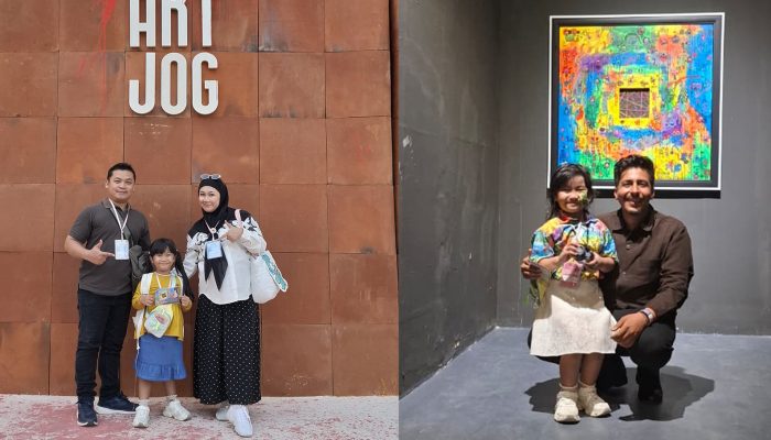 Naura Syifa, Seniman Cilik Berusia Enam Tahun yang Membawa Dunia Imajinasinya ke ARTJOG Kids 2026