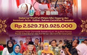 Gubernur Khofifah Pimpin Misi Dagang Jatim–Kalbar, Transaksi Tembus Rp2,529 Triliun